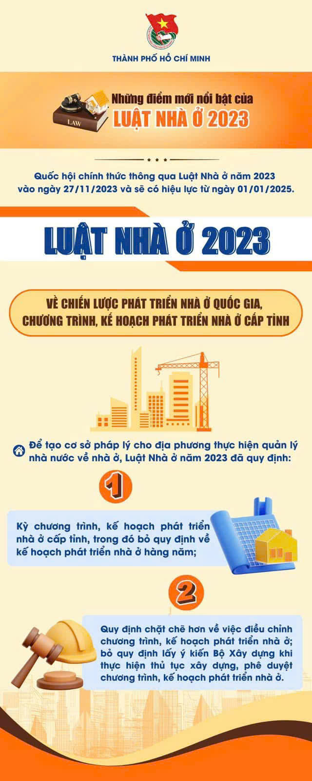 Infographic tuyên truyền, phổ biến kiến thức pháp luật về luật nhà ở  đến đoàn viên, thanh niên