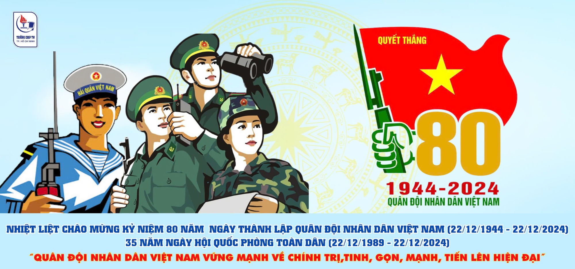 Chào mừng ngày QĐNDVN