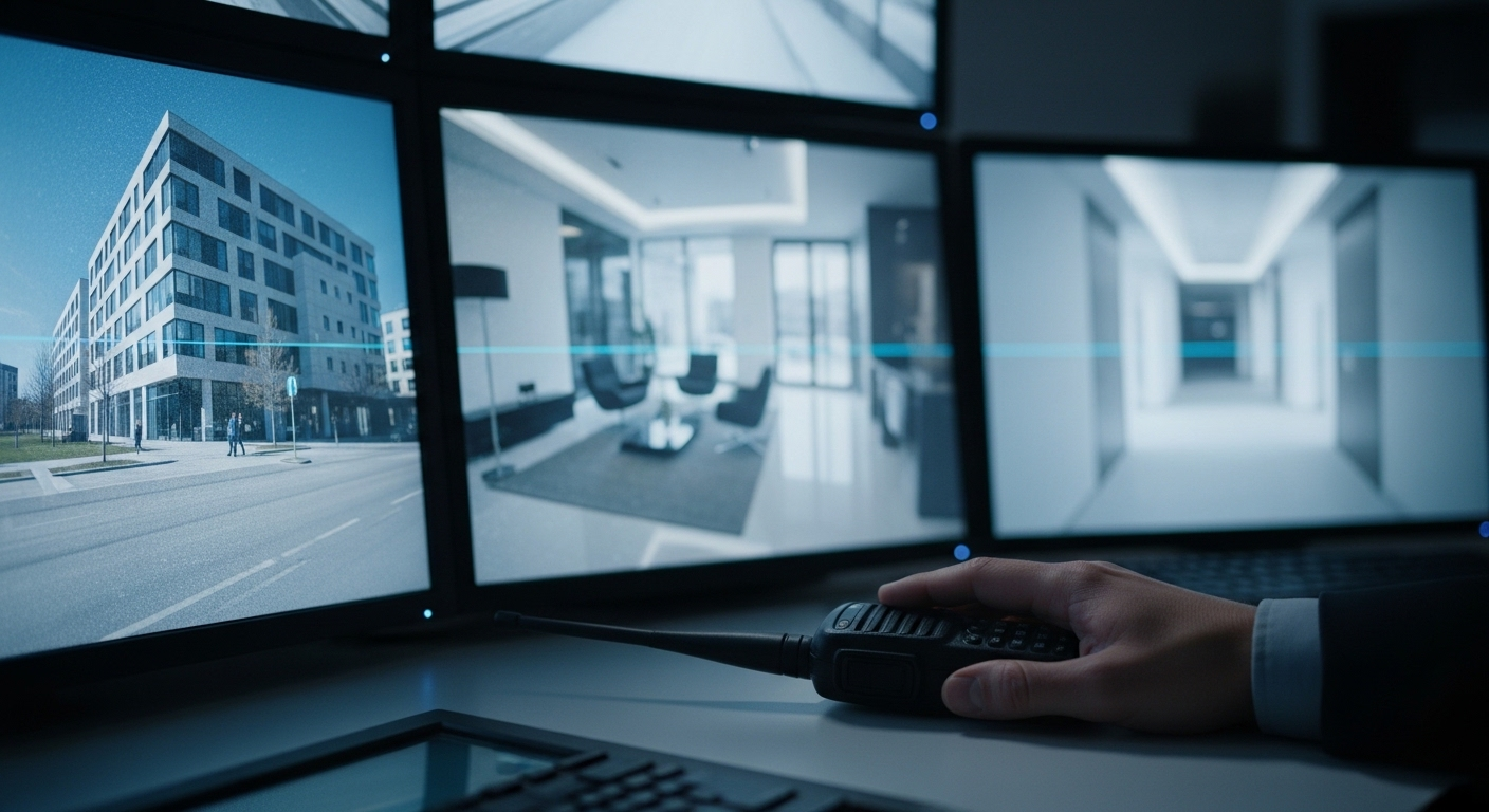 Một nhóm bảo vệ đa dạng đang tham gia đào tạo chuyên nghiệp về kỹ năng quan sát và giao tiếp, thể hiện năng lực cần thiết khi nộp hồ sơ xin việc bảo vệ chuyên nghiệp.