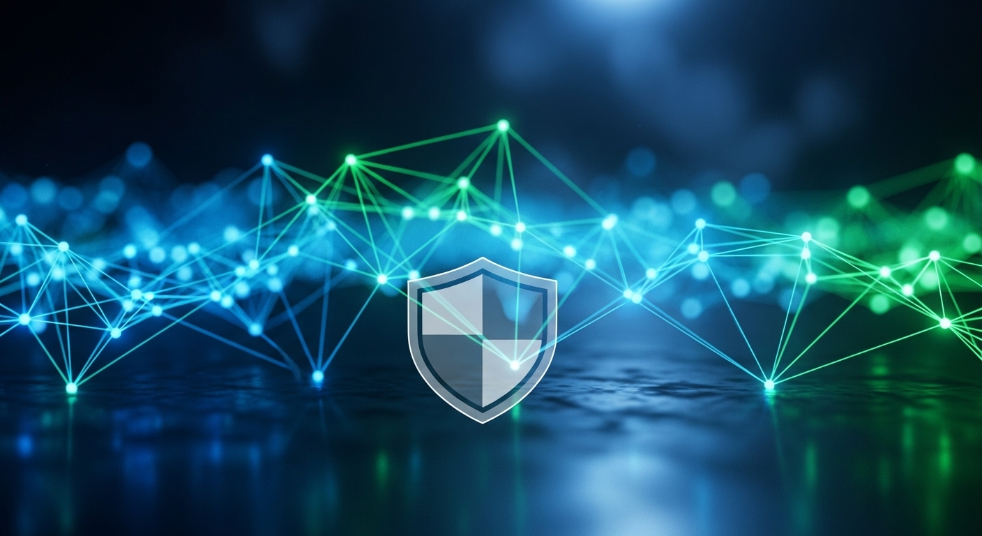 Bàn tay thao tác trên màn hình hologram hiển thị trực quan hóa dữ liệu 3D phức tạp, ứng dụng trong phân tích dữ liệu chuyên sâu của ngành IT hiện đại.