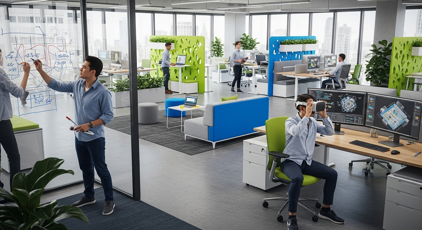 thành thạo công nghệ, tập trung cao độ và tối ưu hiệu suất trong môi trường làm việc hiện đại.