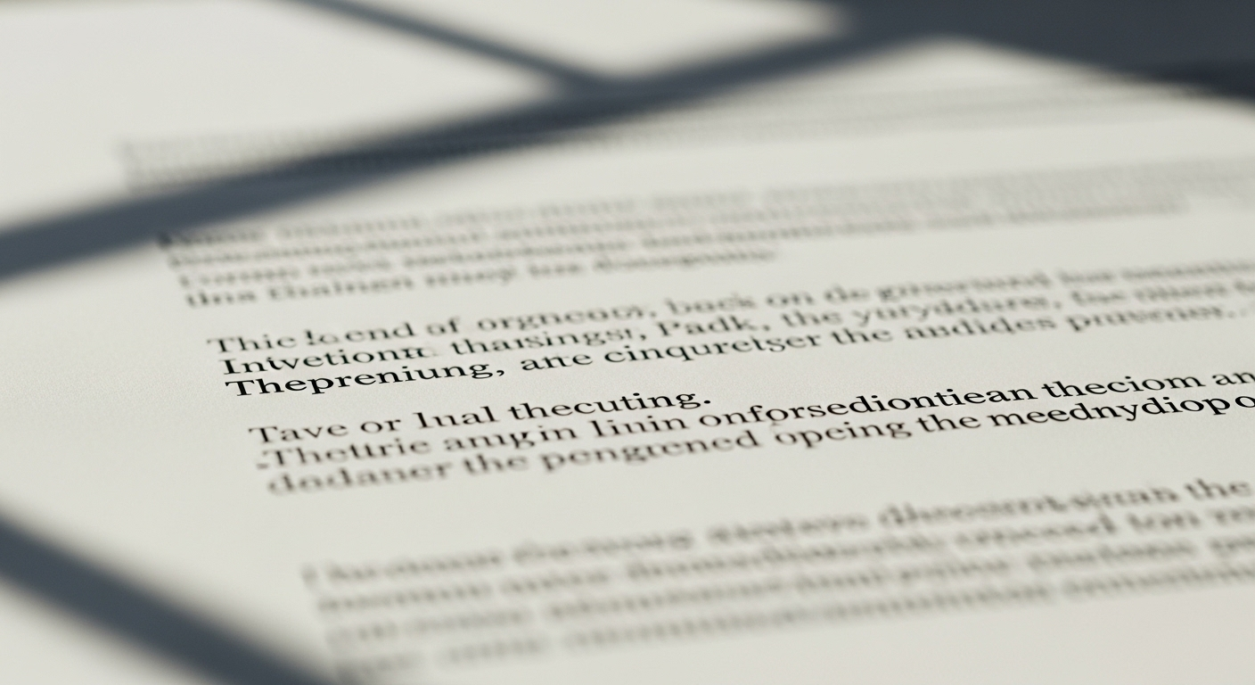 Cận cảnh một phần thư cảm ơn sau phỏng vấn được in sắc nét trên giấy cao cấp, với văn bản rõ ràng và ánh sáng tự nhiên.